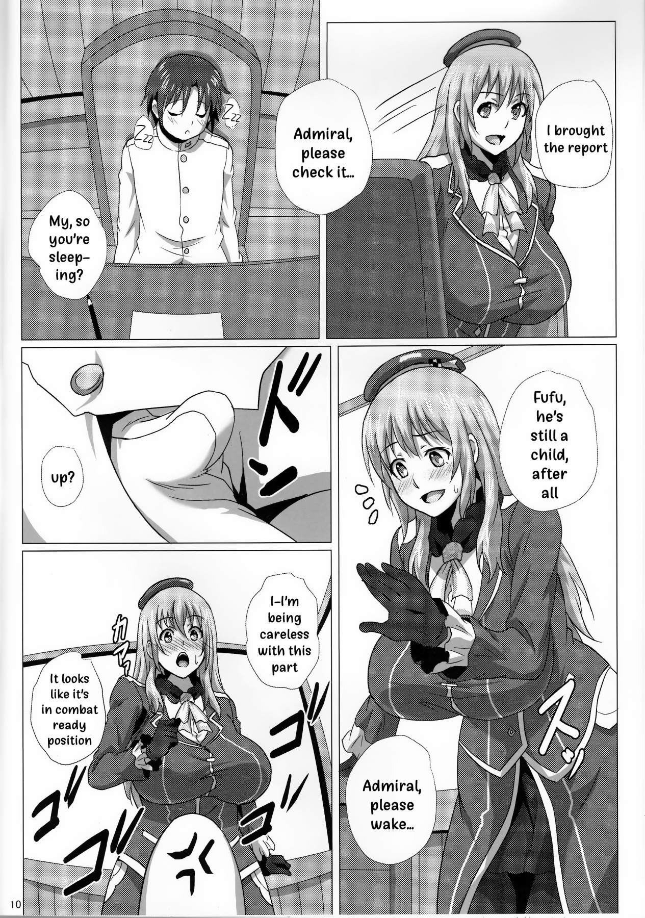 Hentai Manga Comic-Atago and the Nursing Expedition-Read-9